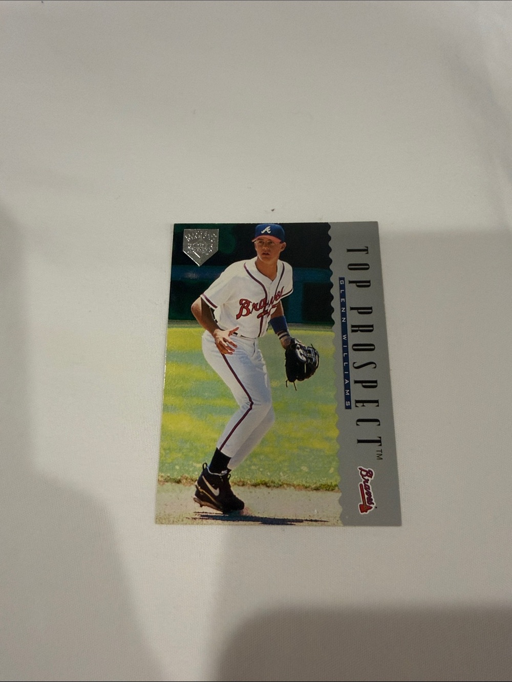 1995 Upper Deck Electric Diamond Silver Glenn Williams Atlanta Braves #7